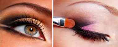 Как красить ногти тенями для глаз