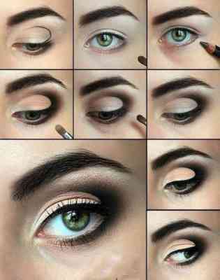 Как научиться красить глаза тенями поэтапная инструкция