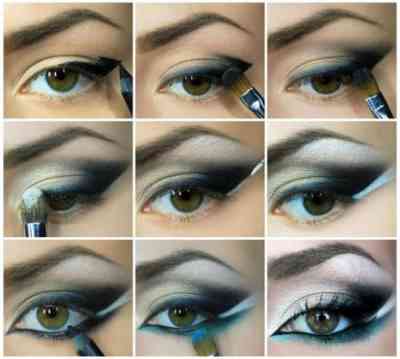 Как сделать повседневный макияж для карих глаз видео
