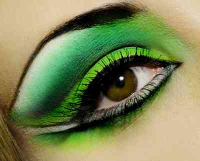 Фото макияж глаз в зеленых тонах фото