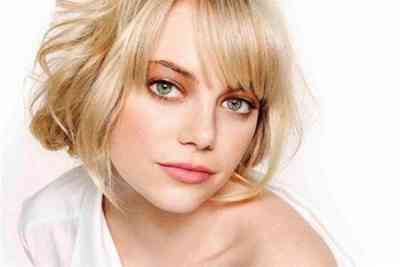 Праздничный макияж для блондинок с зелеными глазами