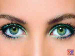 Супер макияж для зеленых глаз фото