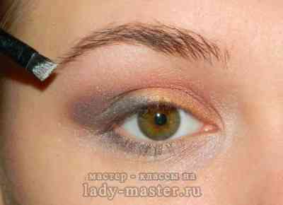 Вечерний макияж для каре зеленых глаз пошагово