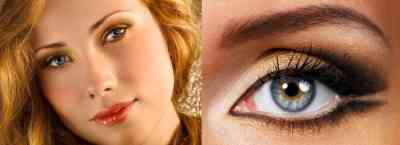 Как сделать вечерний макияж для серо голубых глаз в домашних условиях