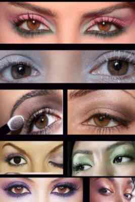 Как сделать дневной макияж для карих глаз пошагово фото на каждый день