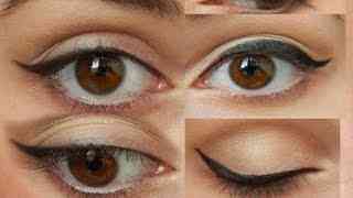 Как сделать естественный макияж для карих глаз видео