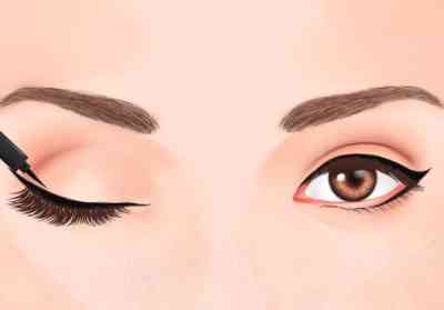 Как увеличить маленькие карие глаза с помощью макияжа