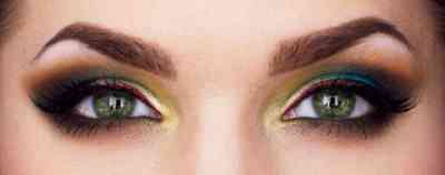 Дневной макияж для зеленых глубоко посаженных глаз