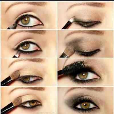 Как сделать красивый макияж самой себе для зеленых глаз
