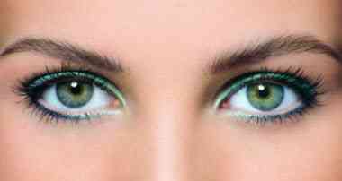 Макияж для глаз зеленого цвета фото