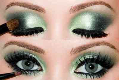 Макияж зеленых глаз смоки айс для зеленых глаз пошаговое фото