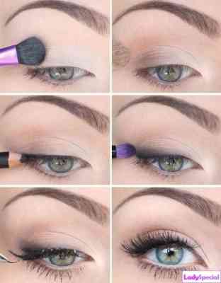 Правильный макияж глаз для зеленых глаз