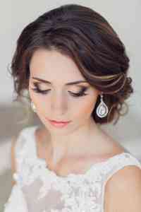 Свадебный макияж фото для невесты с зелеными глазами фото