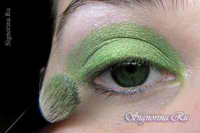 Вечерний макияж пошаговое фото для зеленых глаз