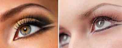 Фото как зрительно увеличить глаза с помощью макияжа пошагово фото