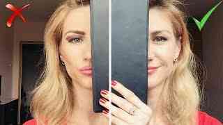 Видео как уменьшить глаза с помощью макияжа