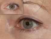 Перманентный макияж глаз нижнего века с растушевкой фото