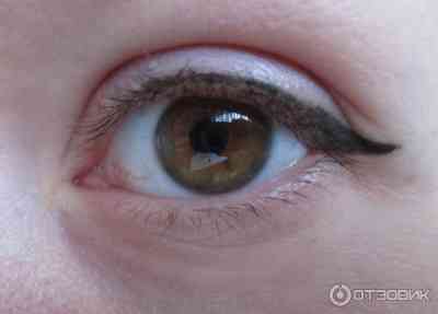 Eyeliner gel подводка для глаз гелевая с кисточкой vivienne sabo