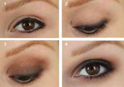 Свадебный макияж для зелёных глаз и тёмных волос фото