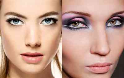 Красивый макияж для глаз для увеличения глаз