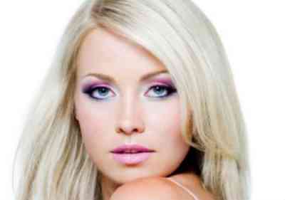 Фото макияж блондинки с голубыми глазами фото