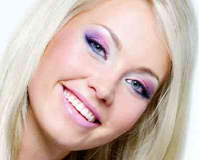 Фото макияж блондинки с голубыми глазами фото