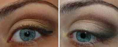Варианты повседневного макияжа для голубых глаз