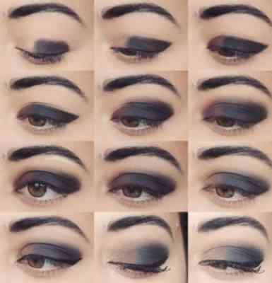 Как делать макияж для карих глаз