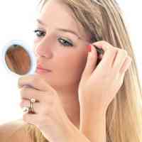 Как макияжем увеличить карие глаза фото