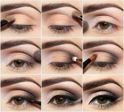 Как сделать макияж для глаз для карих глаз фото