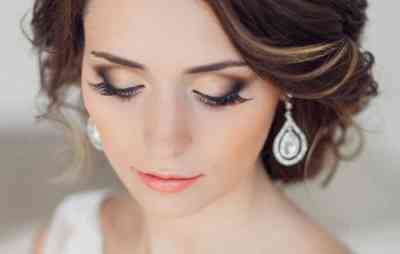 Примеры свадебного макияжа для карих глаз