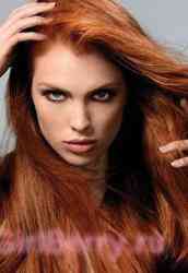 Видео макияж для карих глаз и рыжих волос