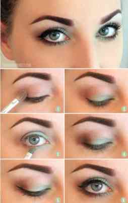 Как сделать макияж для зеленых глаз
