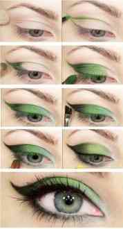 Макияж для серо зеленых глаз и зеленых глаз фото