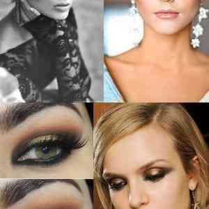 Свадебный макияж для зеленых глаз для брюнеток фото