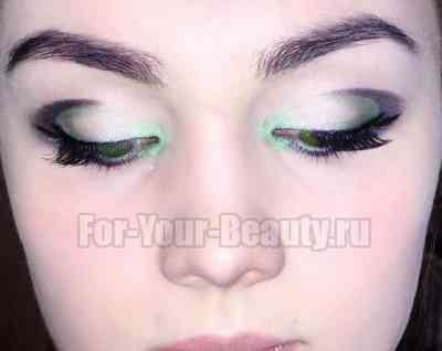 Вечерний макияж глаз пошаговое фото для зеленых глаз