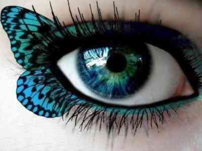 Как нарисовать анимэшные глаза макияж