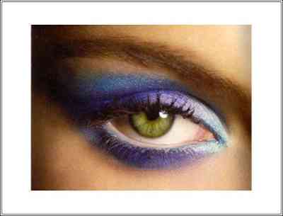 Макияж глаз с двумя цветами