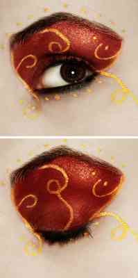 Турецкий макияж глаз фото