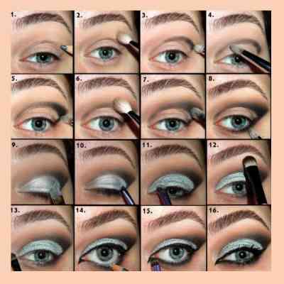 Как сделать лёгкий макияж для голубых глаз