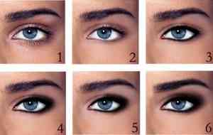Как сделать макияж в домашних условиях для голубых глаз