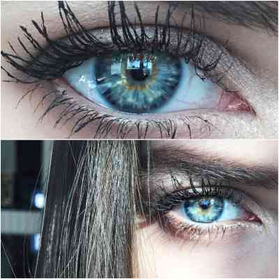 Красивый макияж в домашних условиях фото для голубых глаз