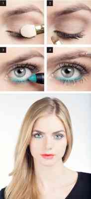 Лёгкий макияж на каждый день для голубых глаз видео