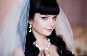 Свадебный макияж фото для невесты брюнетки с карими глазами