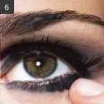 Коричневый макияж для серых глаз пошаговое фото