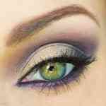 Красивый дымчатый макияж для зеленых глаз