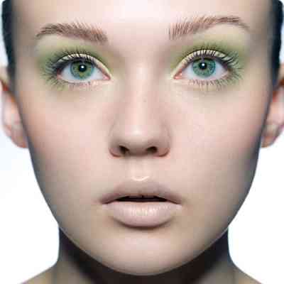 Макияж для зеленых глаз натуральный