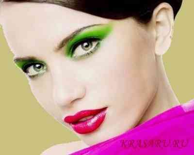 Праздничный макияж для зеленых глаз видео