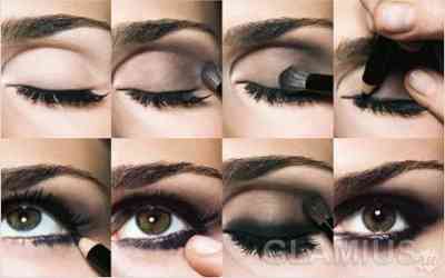 Как правильно сделать макияж глаз смоки айс