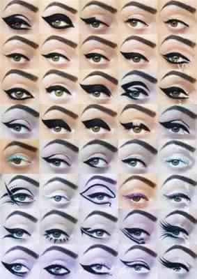 Как рисовать макияж глаз